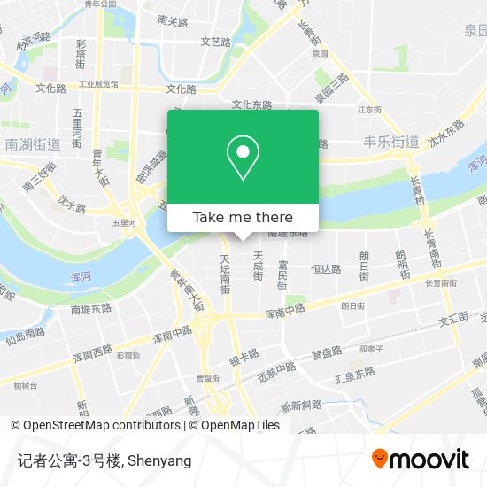 记者公寓-3号楼 map