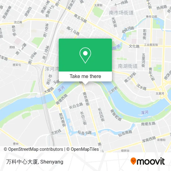万科中心大厦 map