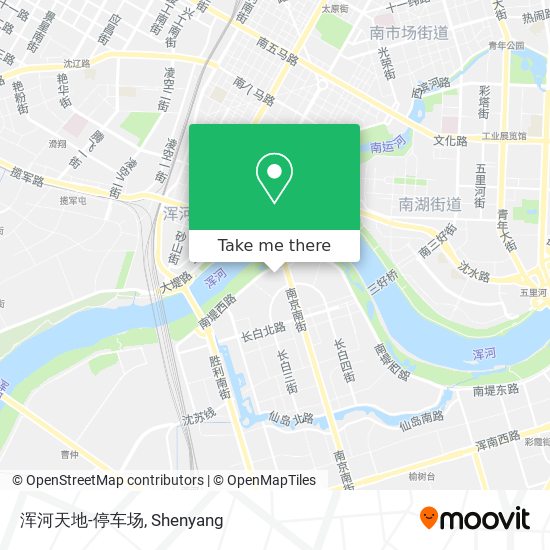 浑河天地-停车场 map