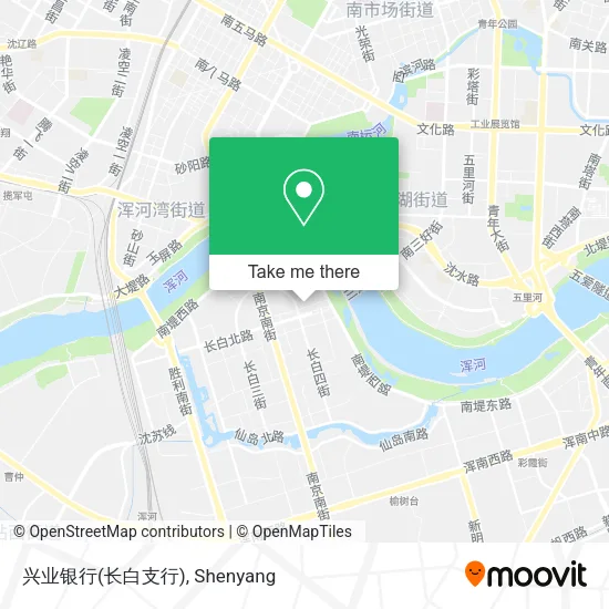 兴业银行(长白支行) map