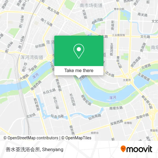 善水荟洗浴会所 map