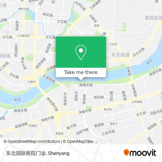 东北国际医院门诊 map