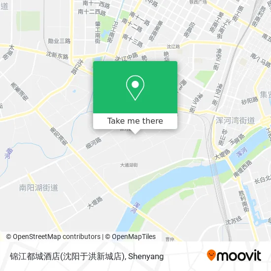 锦江都城酒店(沈阳于洪新城店) map