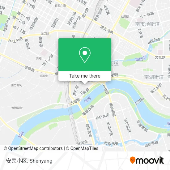 安民小区 map