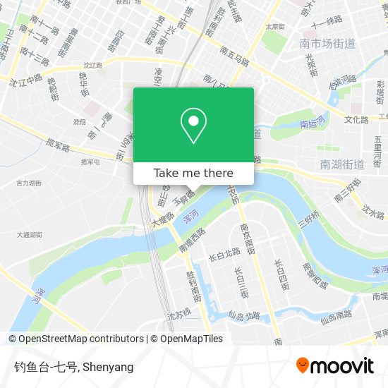 钓鱼台-七号 map