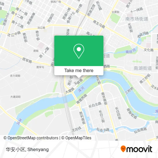 华安小区 map
