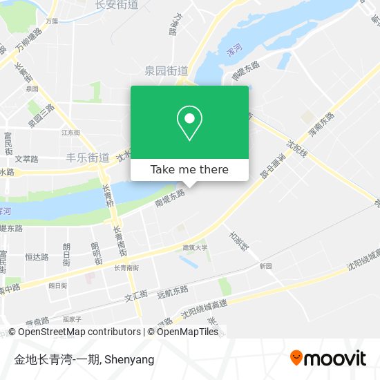 金地长青湾-一期 map