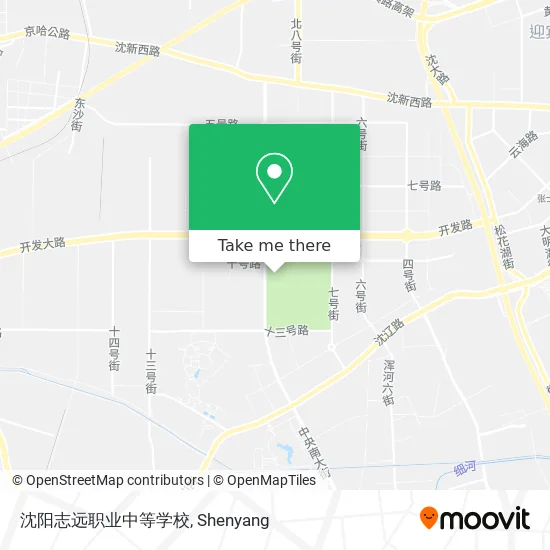 沈阳志远职业中等学校 map