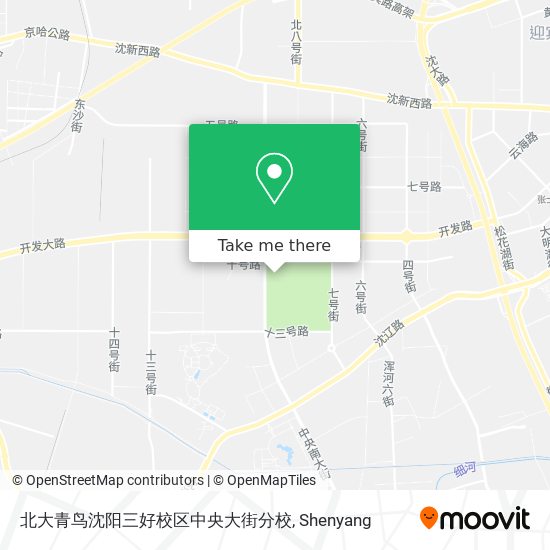 北大青鸟沈阳三好校区中央大街分校 map
