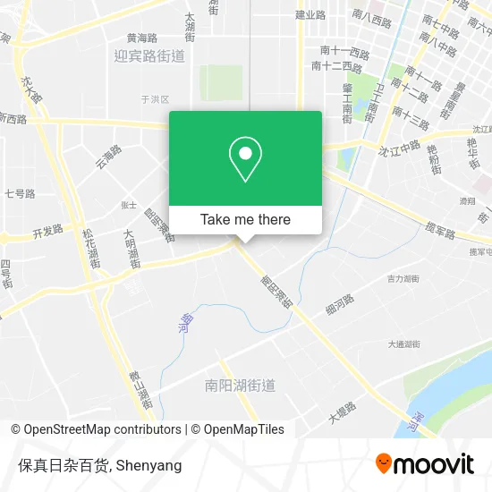 保真日杂百货 map