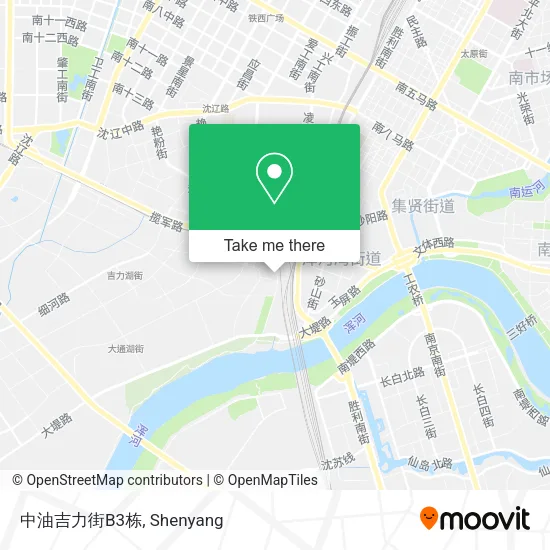 中油吉力街B3栋 map