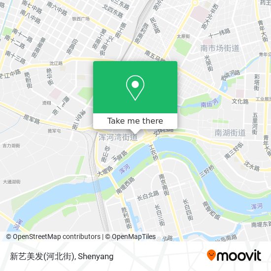 新艺美发(河北街) map