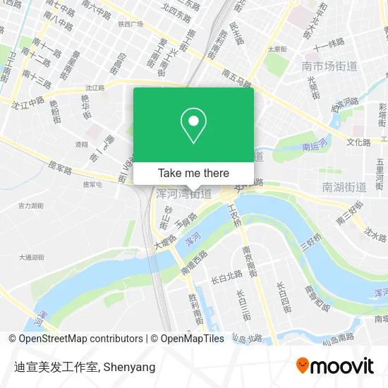 迪宣美发工作室 map