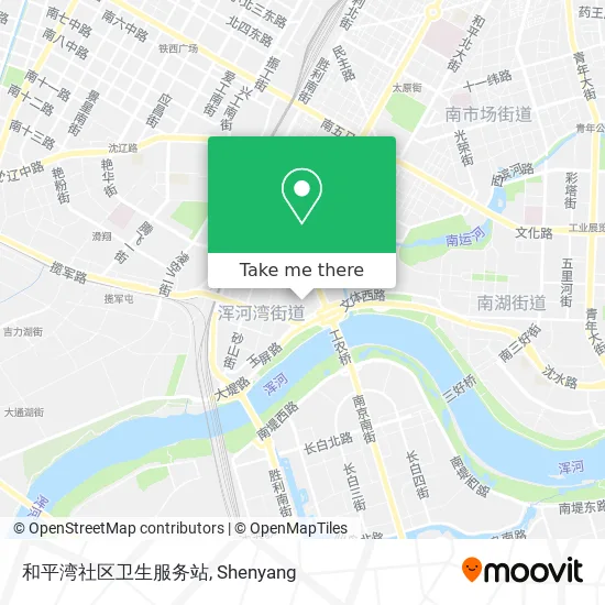 和平湾社区卫生服务站 map