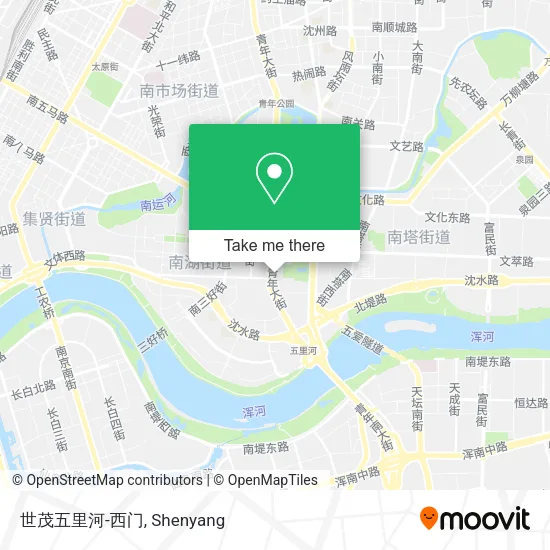 世茂五里河-西门 map