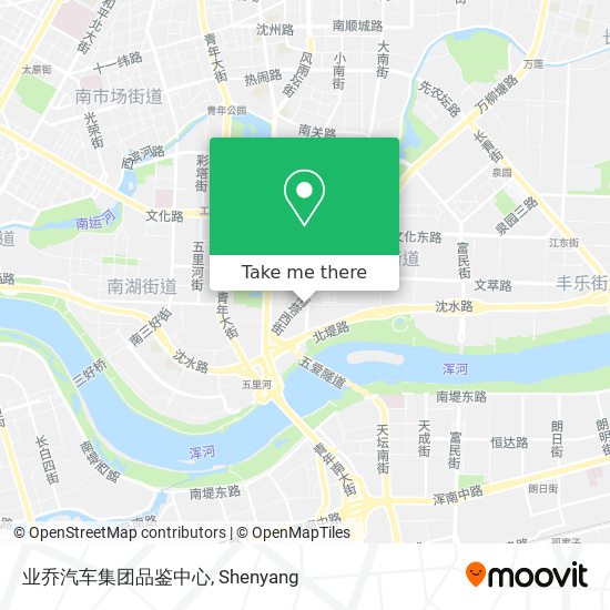 业乔汽车集团品鉴中心 map