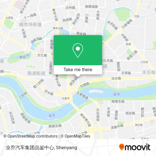 业乔汽车集团品鉴中心 map