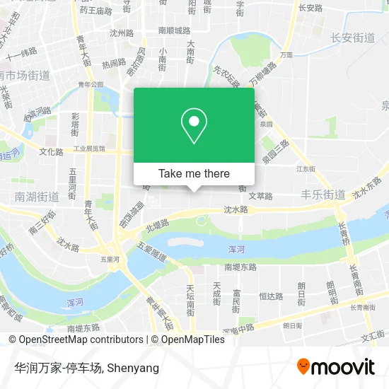华润万家-停车场 map