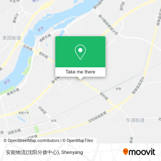 安能物流(沈阳分拨中心) map
