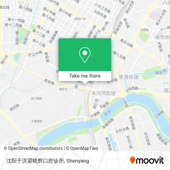 沈阳于洪梁晓辉口腔诊所 map