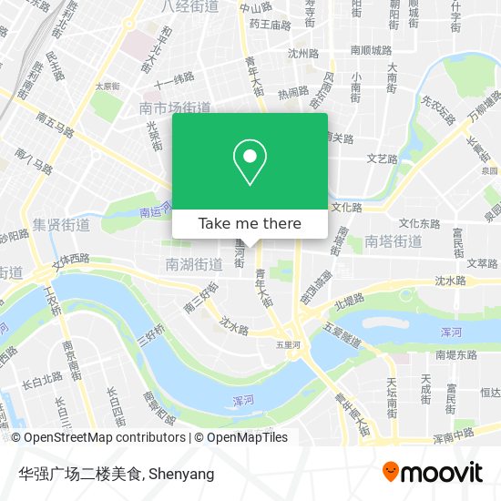 华强广场二楼美食 map
