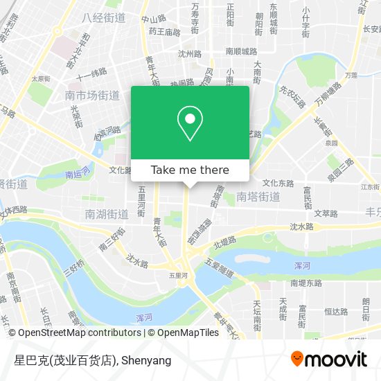 星巴克(茂业百货店) map