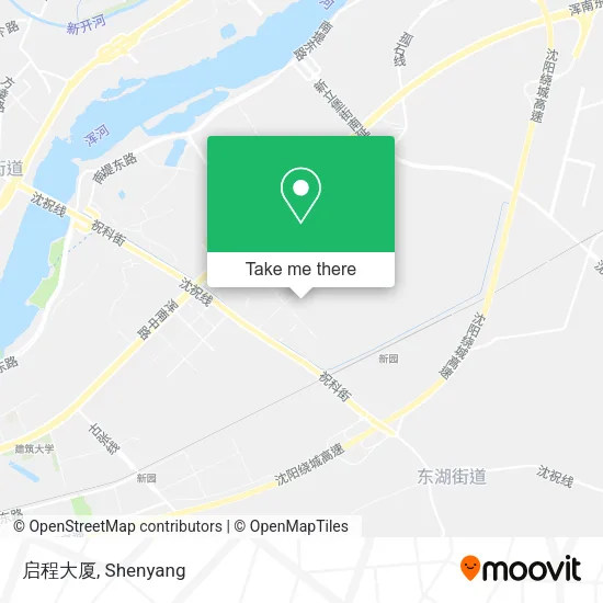 启程大厦 map