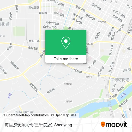 海里捞欢乐火锅(三千院店) map
