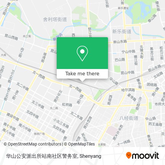 华山公安派出所站南社区警务室 map