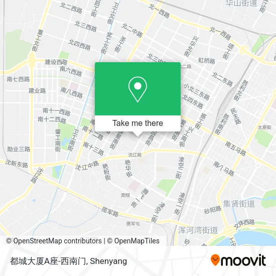 都城大厦A座-西南门 map