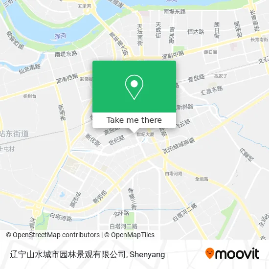 辽宁山水城市园林景观有限公司 map
