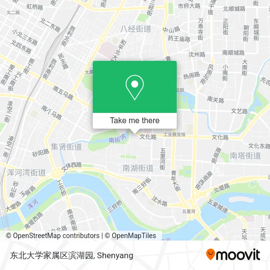 东北大学家属区滨湖园 map