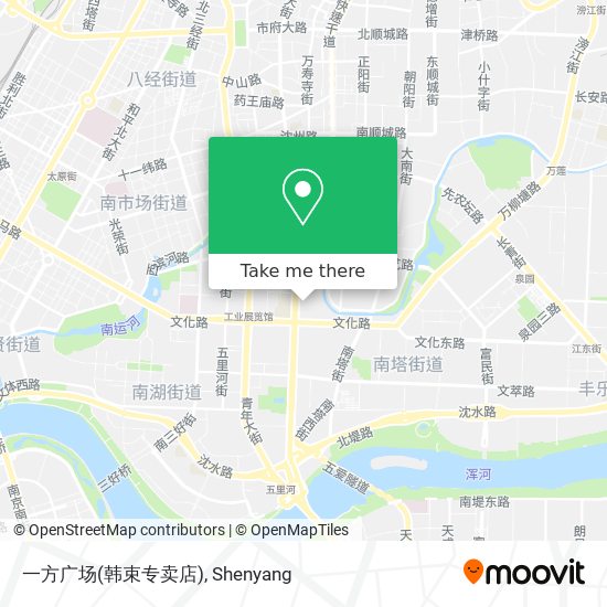 一方广场(韩束专卖店) map