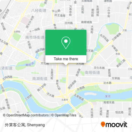 外莱客公寓 map