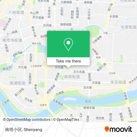 南塔小区 map