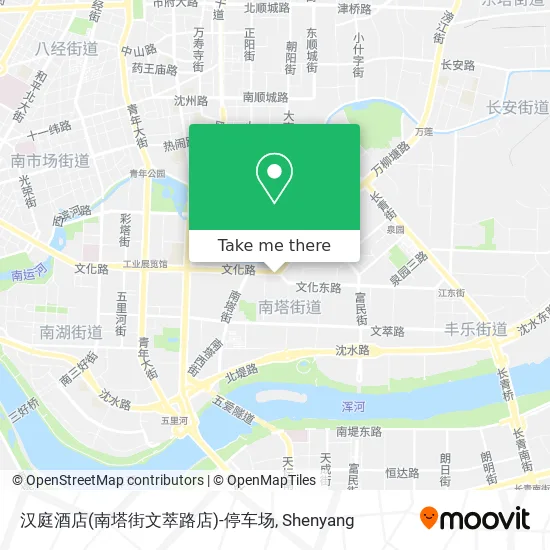 汉庭酒店(南塔街文萃路店)-停车场 map
