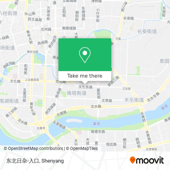 东北日杂-入口 map