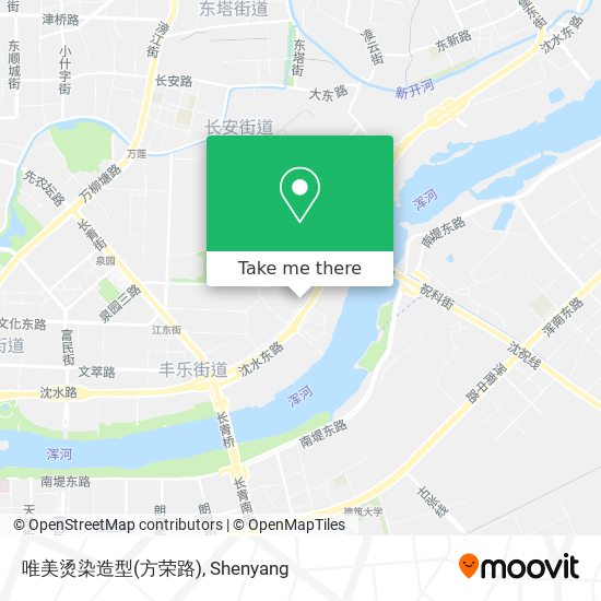 唯美烫染造型(方荣路) map