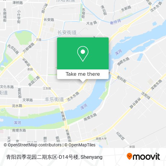青阳四季花园二期东区-D14号楼 map