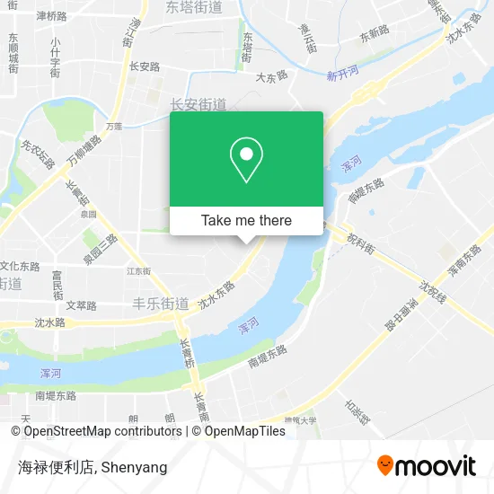 海禄便利店 map