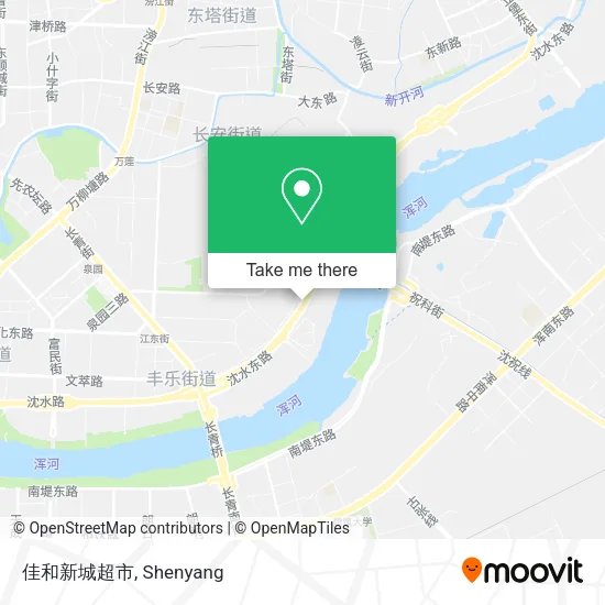 佳和新城超市 map
