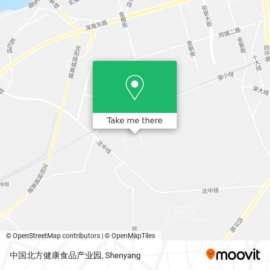 中国北方健康食品产业园 map