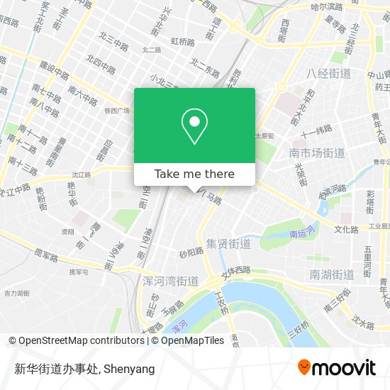 新华街道办事处 map