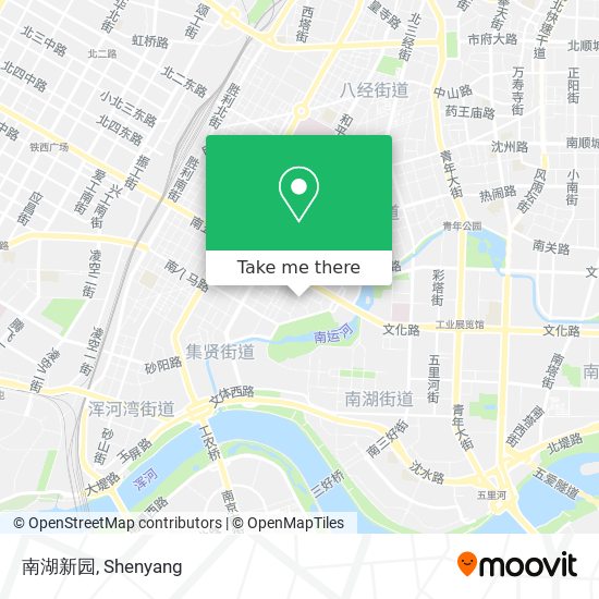 南湖新园 map