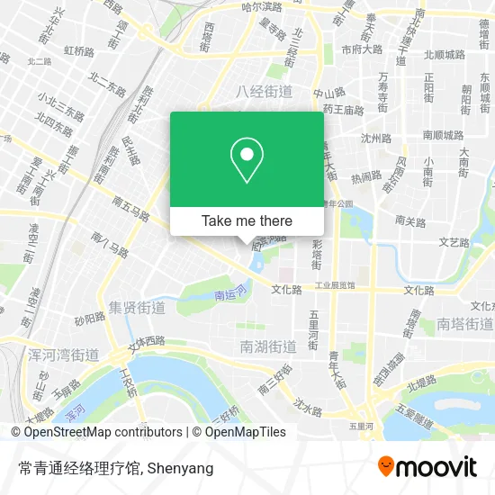 常青通经络理疗馆 map
