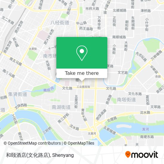 和颐酒店(文化路店) map