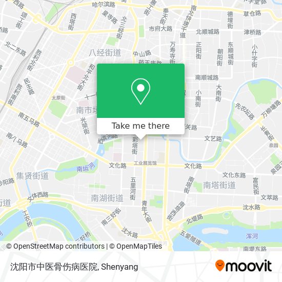 沈阳市中医骨伤病医院 map