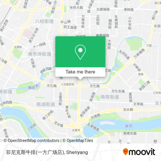 菲尼克斯牛排(一方广场店) map