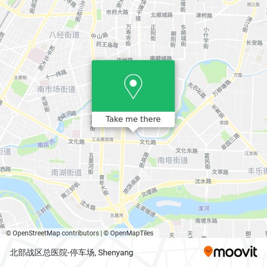 北部战区总医院-停车场 map