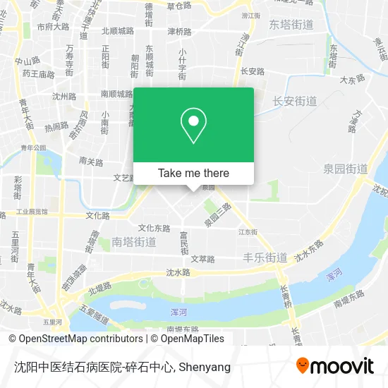 沈阳中医结石病医院-碎石中心 map
